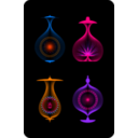 download Abstract Lights clipart image with 270 hue color