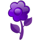 download Flower A5 clipart image with 225 hue color
