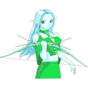 download Banshee Elven Archer clipart image with 135 hue color