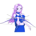 download Banshee Elven Archer clipart image with 225 hue color