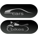 download Cars And Bikes clipart image with 45 hue color
