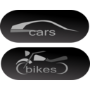 download Cars And Bikes clipart image with 225 hue color