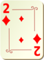 Ornamental Deck 2 Of Diamonds