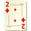 Ornamental Deck 2 Of Diamonds