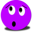 download Embarrased Smiley Pink Emoticon clipart image with 315 hue color