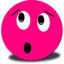 Embarrased Smiley Pink Emoticon