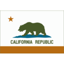 download Flag Of California Solid Color Border clipart image with 45 hue color