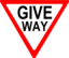 Give Way Sign