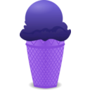 download Icecream clipart image with 225 hue color