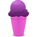 download Icecream clipart image with 270 hue color