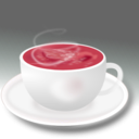 download Coffee clipart image with 315 hue color