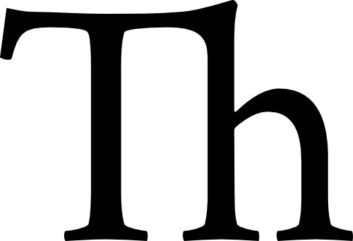 Ligature Th