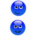 download Smiley 4 clipart image with 180 hue color