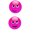 download Smiley 4 clipart image with 270 hue color
