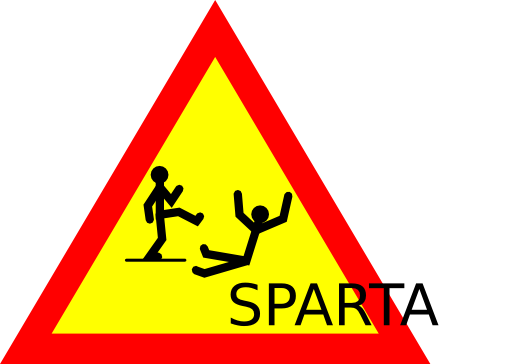 Caution Sparta