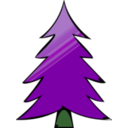 download Tree Icon clipart image with 135 hue color