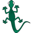 download Gecko clipart image with 90 hue color