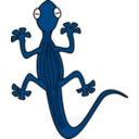 download Gecko clipart image with 135 hue color