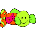 download Toy Fish clipart image with 45 hue color