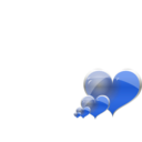 download Heart clipart image with 225 hue color