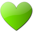 download Heart clipart image with 90 hue color