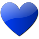 download Heart clipart image with 225 hue color