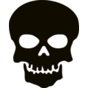 download Skull clipart image with 45 hue color