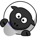 download Teatime Sheep clipart image with 180 hue color