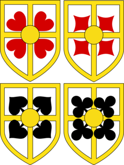 Stylized Shield For Card Faces