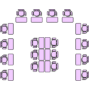 download Classroom Seat Layouts clipart image with 45 hue color