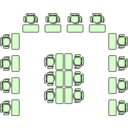 download Classroom Seat Layouts clipart image with 225 hue color