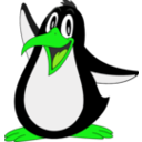 download Penguin clipart image with 90 hue color