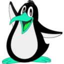 download Penguin clipart image with 135 hue color