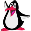 download Penguin clipart image with 315 hue color