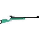 download Air Rifle clipart image with 135 hue color