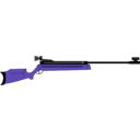 download Air Rifle clipart image with 225 hue color