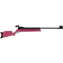 download Air Rifle clipart image with 315 hue color