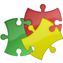 download Puzzle clipart image with 0 hue color