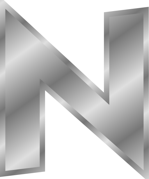 Effect Letters Alphabet Silver