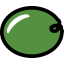 download Plum Icon clipart image with 180 hue color
