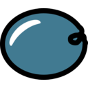 download Plum Icon clipart image with 270 hue color