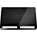 download Monitor clipart image with 90 hue color