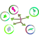 download International Network 3 clipart image with 90 hue color