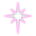 download Star clipart image with 90 hue color