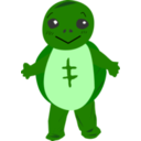 download Turtle Character clipart image with 45 hue color