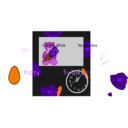download Birthday Wishes clipart image with 270 hue color