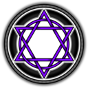 download Estrella Hexagrama clipart image with 270 hue color