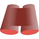 download Binoculars clipart image with 135 hue color