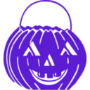 download Jack O Lantern clipart image with 225 hue color