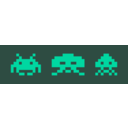 download Space Invaders By Rones clipart image with 45 hue color
